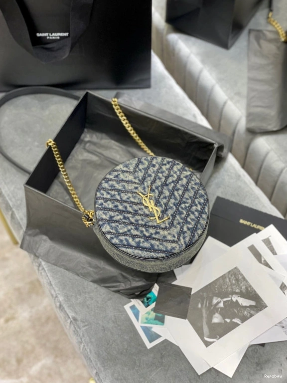 Repzbay REP ROUND CAMERA BAG YSL VINYLE 0731